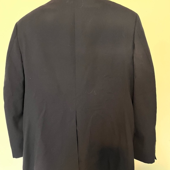 Marc Jeffries men's navy blue blazer - Picture 7 of 12
